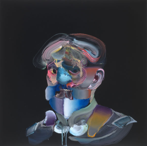 Gymir, 55 x 55 cm, oil on MDF, 2019