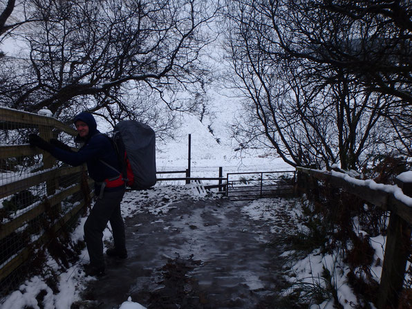 Tyndrum and Bridge of Orchy, West Highland Way in December