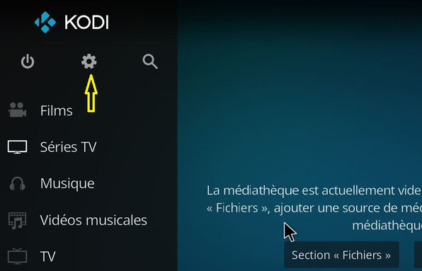 installer addon Fusion sur Kodi mediacenter