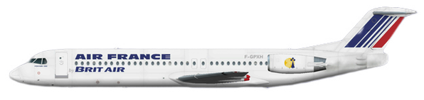 Aircraft Type: Fokker 100