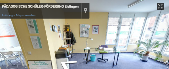 Pädagogische Schülerförderung Standort Eislingen