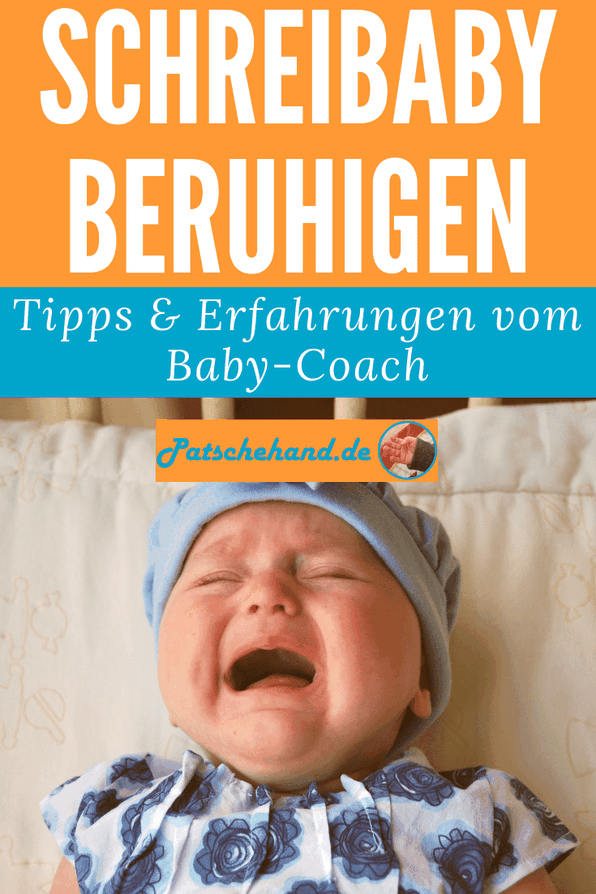 Schreiendes Baby als Symbolbild zum Interview mit Jessica über Hilfe für Schreibabys.