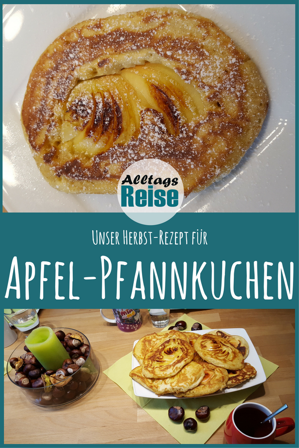 Herbstliche Apfel-Pfannkuchen