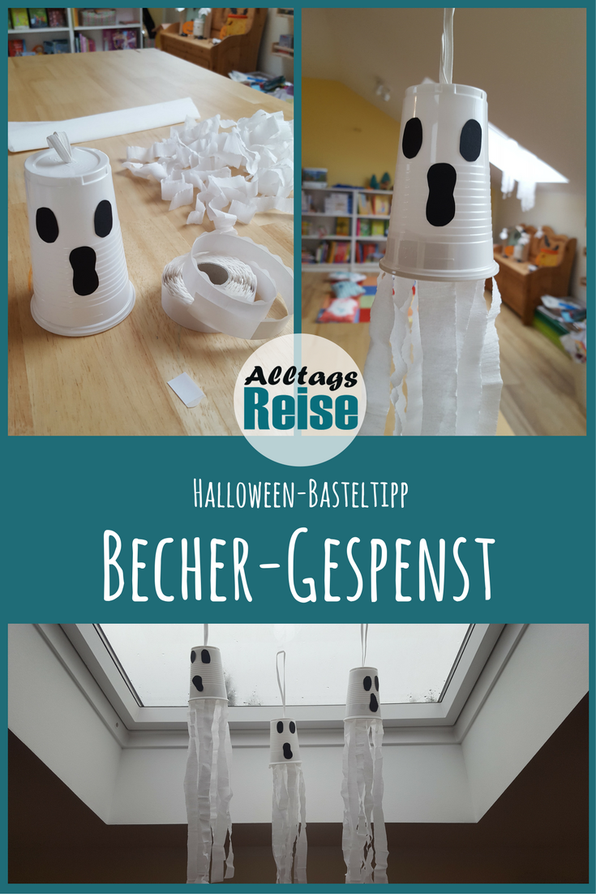 Ein grusselig schönes Becher-Gespenst