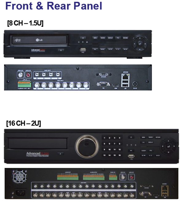 HD-SDI DVR 写真