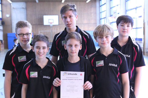 1. Platz WK III/1: Dietrich-Bonhoeffer-Gymnasium Weinheim