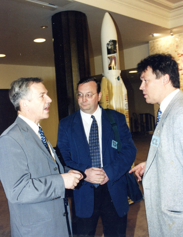Jean-Pierre Fouquet avec Christian Lardier et Christophe Bonnal