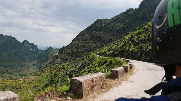 Kaum befahrene Straßen auf dem Ha Giang Loop