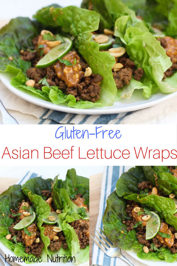 These easy Asian-inspired beef lettuce wraps are a high protein, gluten-free healthy lunch or dinner recipe that's packed with flavor and freshness, which is perfect for keeping things lighter for Spring! 