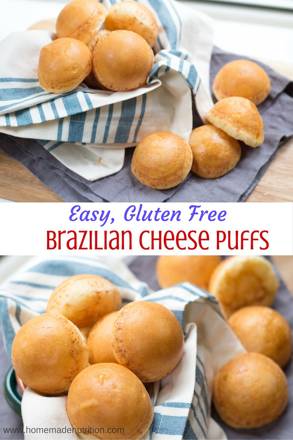 Easy Brazilian Cheese Puffs - Homemade Nutrition - Nutrition that fits ...