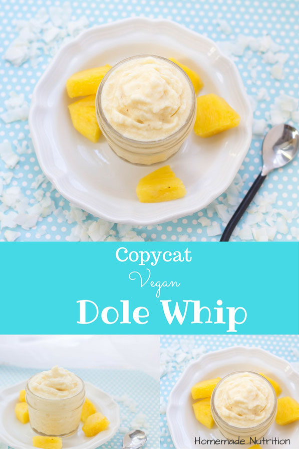 A healthy taste-alike recipe for the beloved Disney Dole Whip!