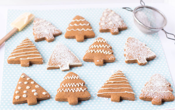 This lighter soft gingerbread cut out cookie recipe is easy to make and perfect for holiday decorating!