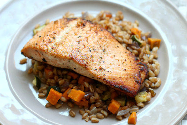 Three ingredients and just a little bit of technique make for the perfect baked salmon!