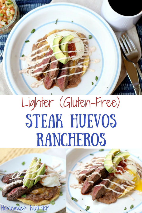 A delicious (and healthy) twist on classic huevos rancheros. High protein, very satisfying breakfast! #AD