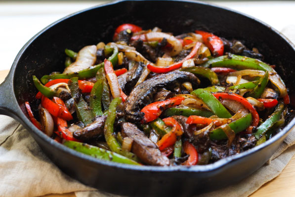 Hearty portabella mushrooms are the star of this vegetarian Philly cheesesteak sandwich recipe!  It's an easy vegetarian lunch or dinner the whole family will enjoy!