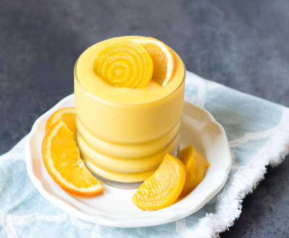 This gorgeous golden beet and mango smoothie is a fun, bright (plus healthy) way to start the day! It's the perfect healthy breakfast recipe!
