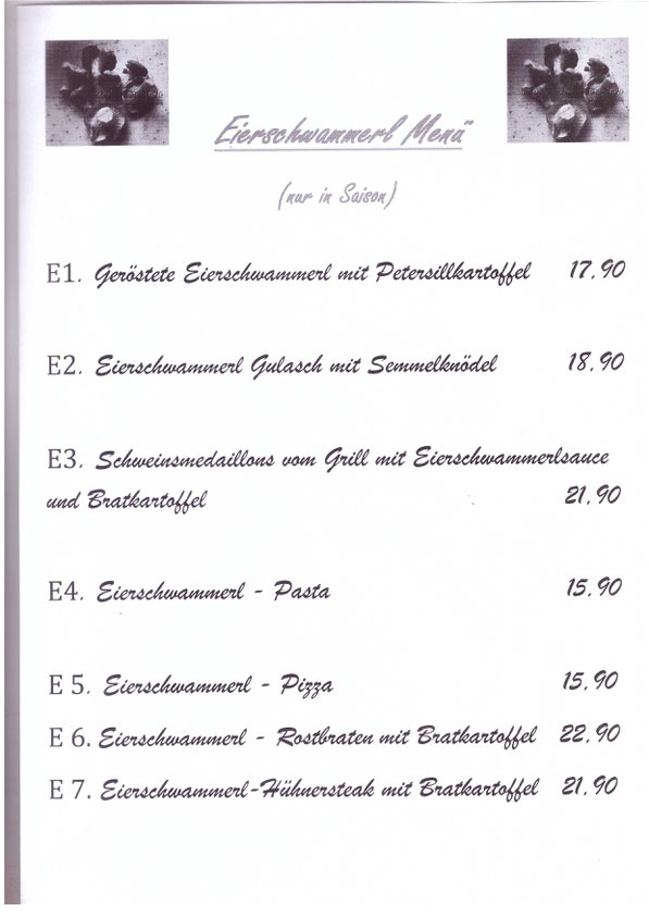 Eierschwammerl Saison