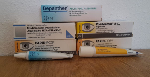 Bepanthen Augensalbe (Sicca Syndrom, Trockene Augen)