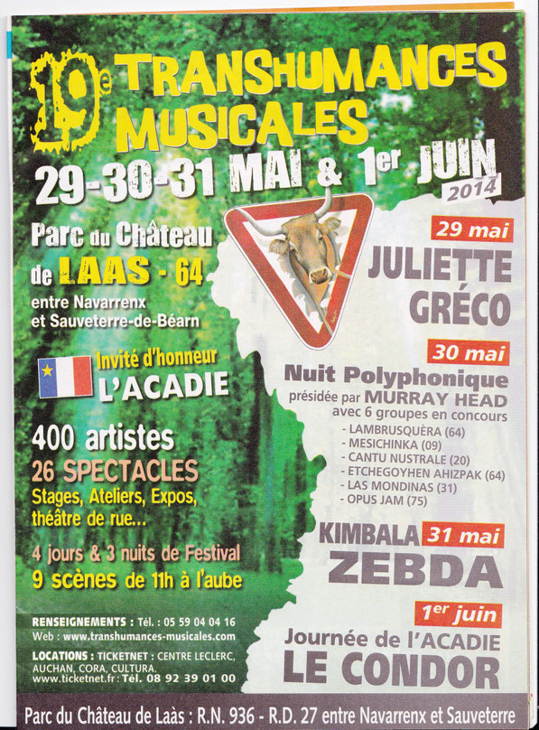 Nuit Polyphonique Prix du public 30 mai 2014