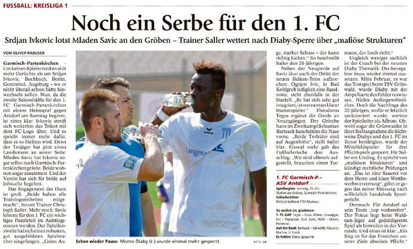 Ga-Pa Tagblatt vom 25.03.2017