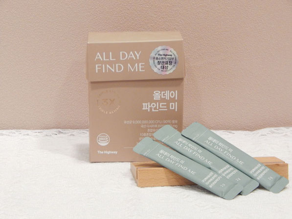 韓国サプリ ALL FIND ME トリプル乳酸菌