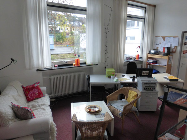 wichtige Anlaufstelle für SchülerInnen, LehrerInnen und Eltern - Das Büro der Schulsozialarbeit
