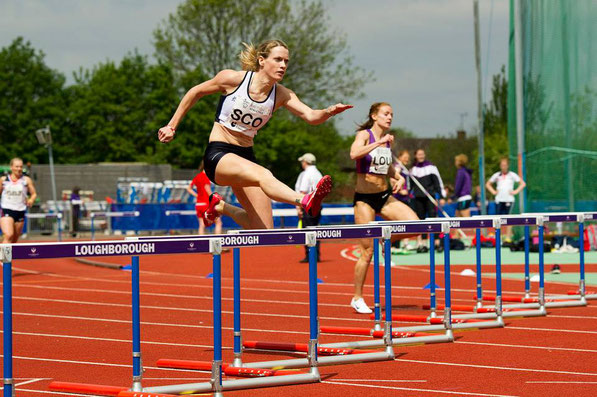 Eilidh Child on her way to victory at Loughborough in 2013 (photo by Bobby Gavin)