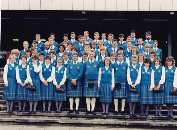 The Scotland Commonwealth Games team of 1986