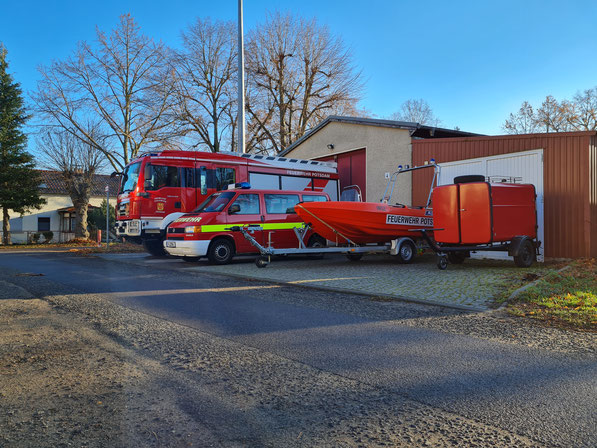 Technik der Freiwilligen Feuerwehr Potsdam - Golm (30.12.2020)