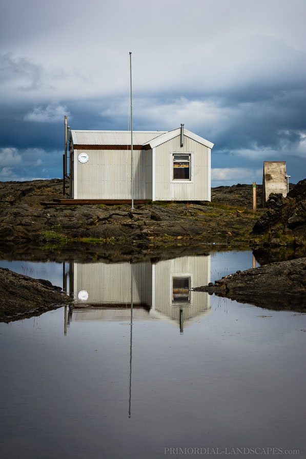 Ferðafélag Akureyrar, Skáli, hut, Botni, Suðurárbotnar, Sudurarbotnar, Winter, Öskjuvegur, Útbruni, Frambruni, Lava