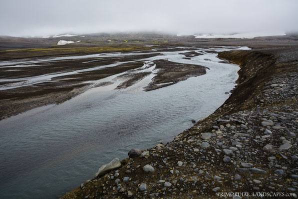 Rauðá, on the way into the Vonarskarð