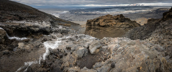 Surge, Framhlaup, Vatnajökull, Kverkfjöll, Dyngjufjöll