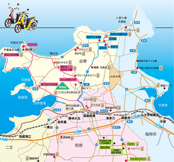 糸島マップ