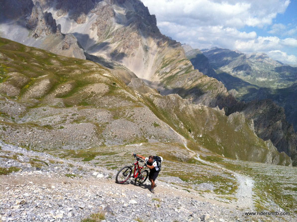 parte della mulattiera non pedalata!!!