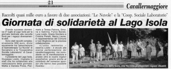 Corriere di Savigliano il 25-07-2013