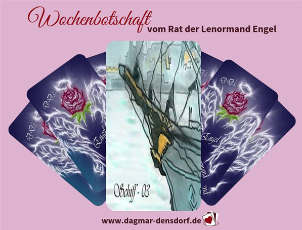 Wochenbotschaft "Rat Lenormand Engel" aus D.D.'s Engel Lenormand