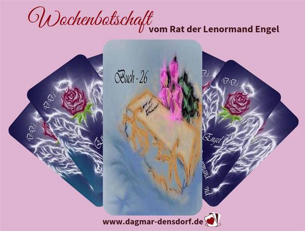 Wochenbotschaft "Rat Lenormand Engel" aus D.D.'s Engel Lenormand