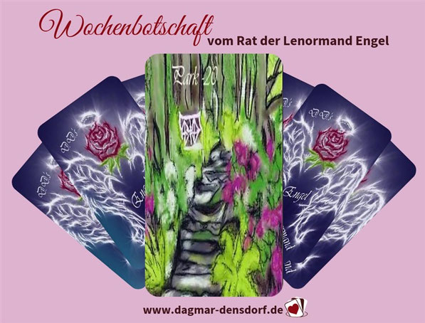 Wochenbotschaft "Rat Lenormand Engel" aus D.D.'s Engel Lenormand