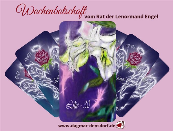 Wochenbotschaft "Rat Lenormand Engel" aus D.D.'s Engel Lenormand
