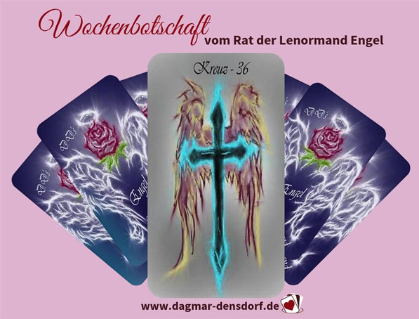 Wochenbotschaft "Rat Lenormand Engel" aus D.D.'s Engel Lenormand