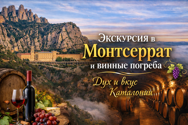 Экскурсия в Монтсеррат и винные погреба из Барселоны — авторский индивидуальный тур