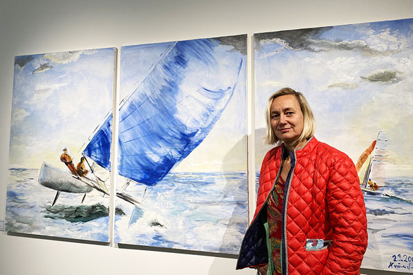 Ilona Kümmel-Holtrup, Künstlerin, Wilhelmshaven, Ausstellung, kunstStory