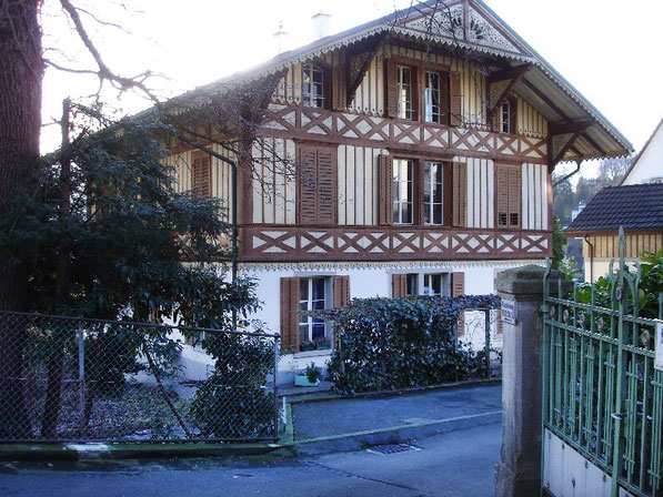 Das Chalet Elisabeth ist Teil diverser Bauten im Chalet- und Holzstil rund um den Luzerner Gletschergarten. (Bild: Kantonale Denkmalpflege Luzern)