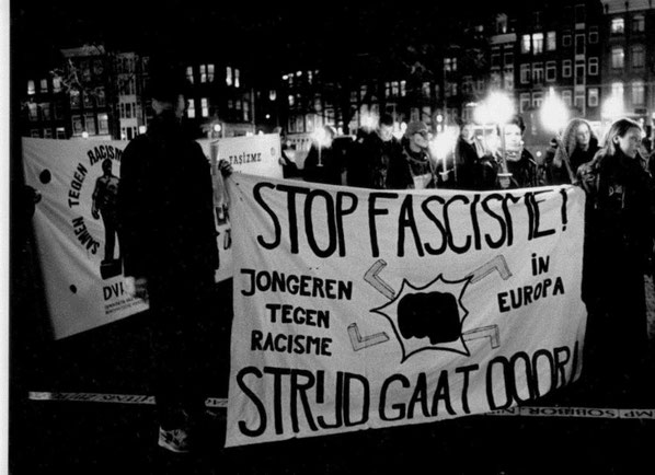 Antiracistisk demonstration Den Haag