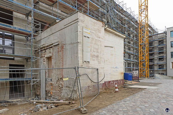 Der Eingang zur Bunkeranlage.