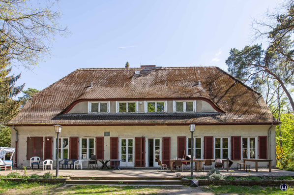 Gartenseite des ehemaligen Landhaus Bartel, heute Lortzingclub