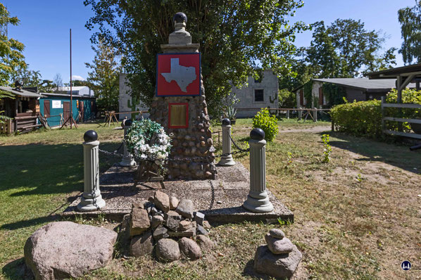 Das Alamo - Denkmal für die Gefallenen des Kampfes um Fort Alamo...