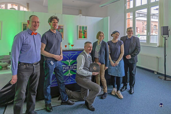 Mein Foto der Vortragenden: Armin Zimmermann , Andreas Berg, Stephan Wuthe, Dr. Maren-Sophie Fünderich, Jenny Berg.