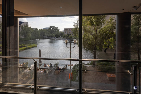 Rooms part of Art II. Blick von der Fensterfront der 1. Etage auf den Piano - See 2
