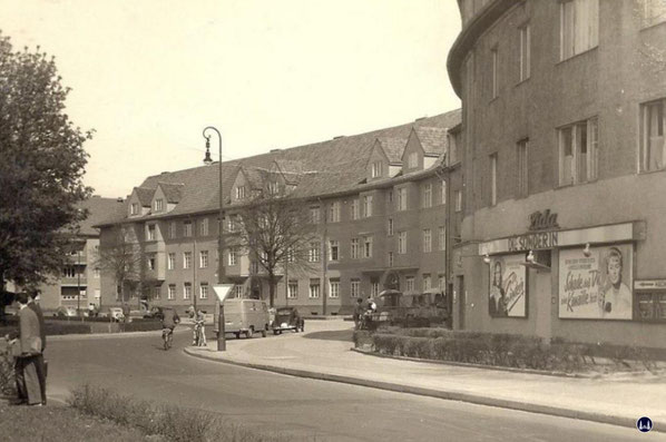 Das Kino Lida am Breitenbachplatz in Berlin. Foto von 1935. Sammlung Röhrig.